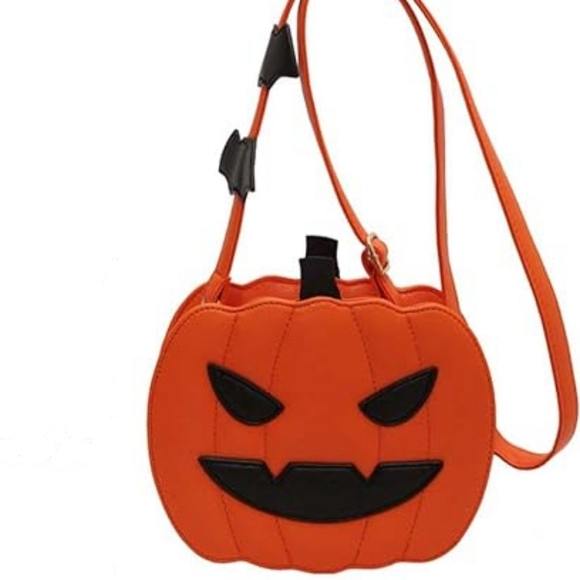 Jack O’ Lantern pumpkin purse Halloween - Picture 2 of 7